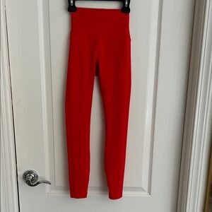 Lululemon red align High-Waist Leggings size 0